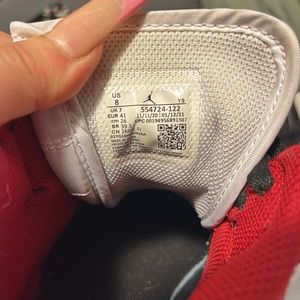 Jordan 1s mid gym red black and white. Box included worn few times.